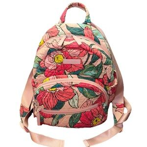 Vera Bradley Floral Pink Backpack